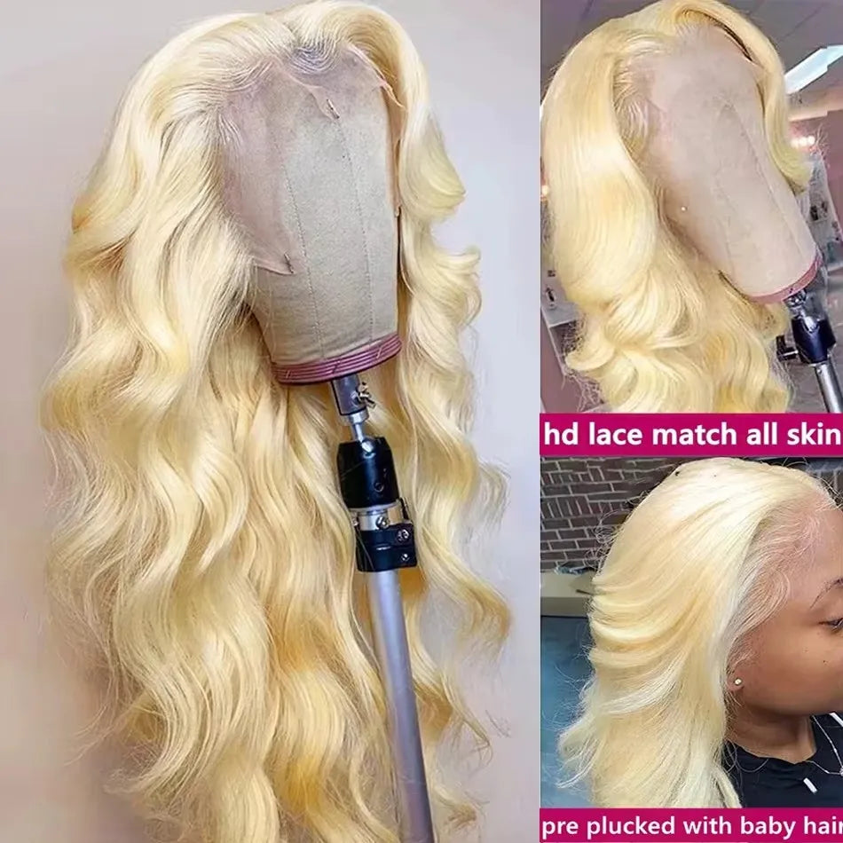 613 Blonde 13x6 HD Lace Frontal Human Hair