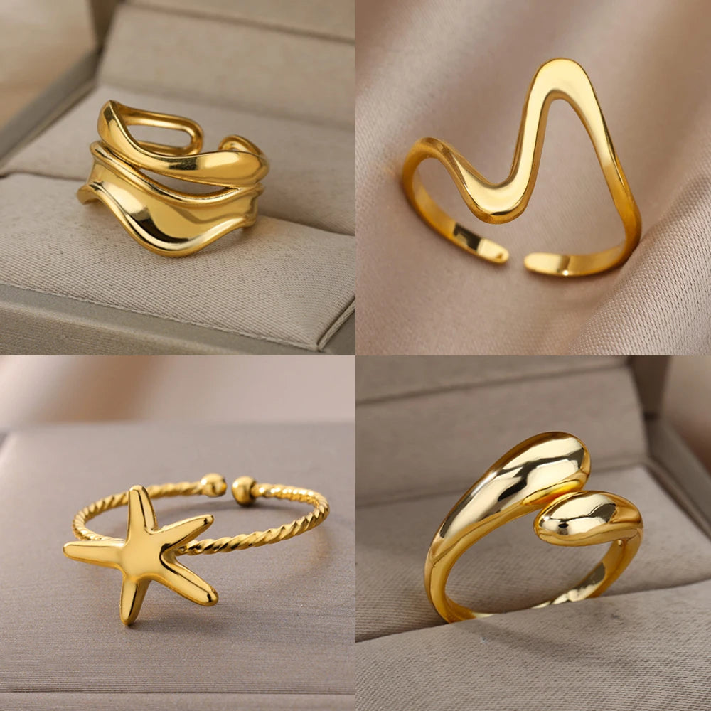 Stainless Steel Rings for Women