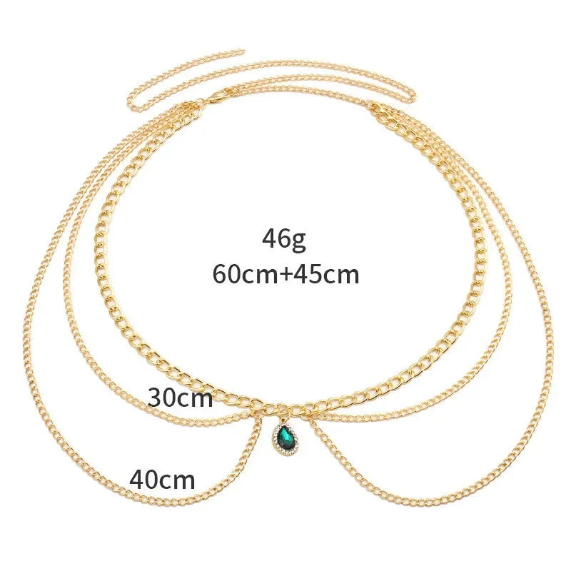 New Sexy multilayer Pearl Chain