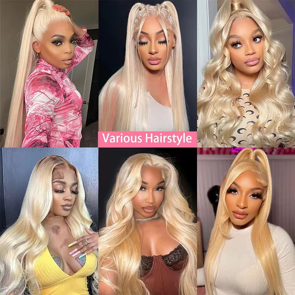 Blonde 613 Hd Lace Frontal Wig