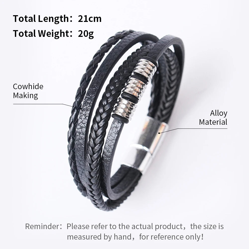 Trendy Leather Bracelets