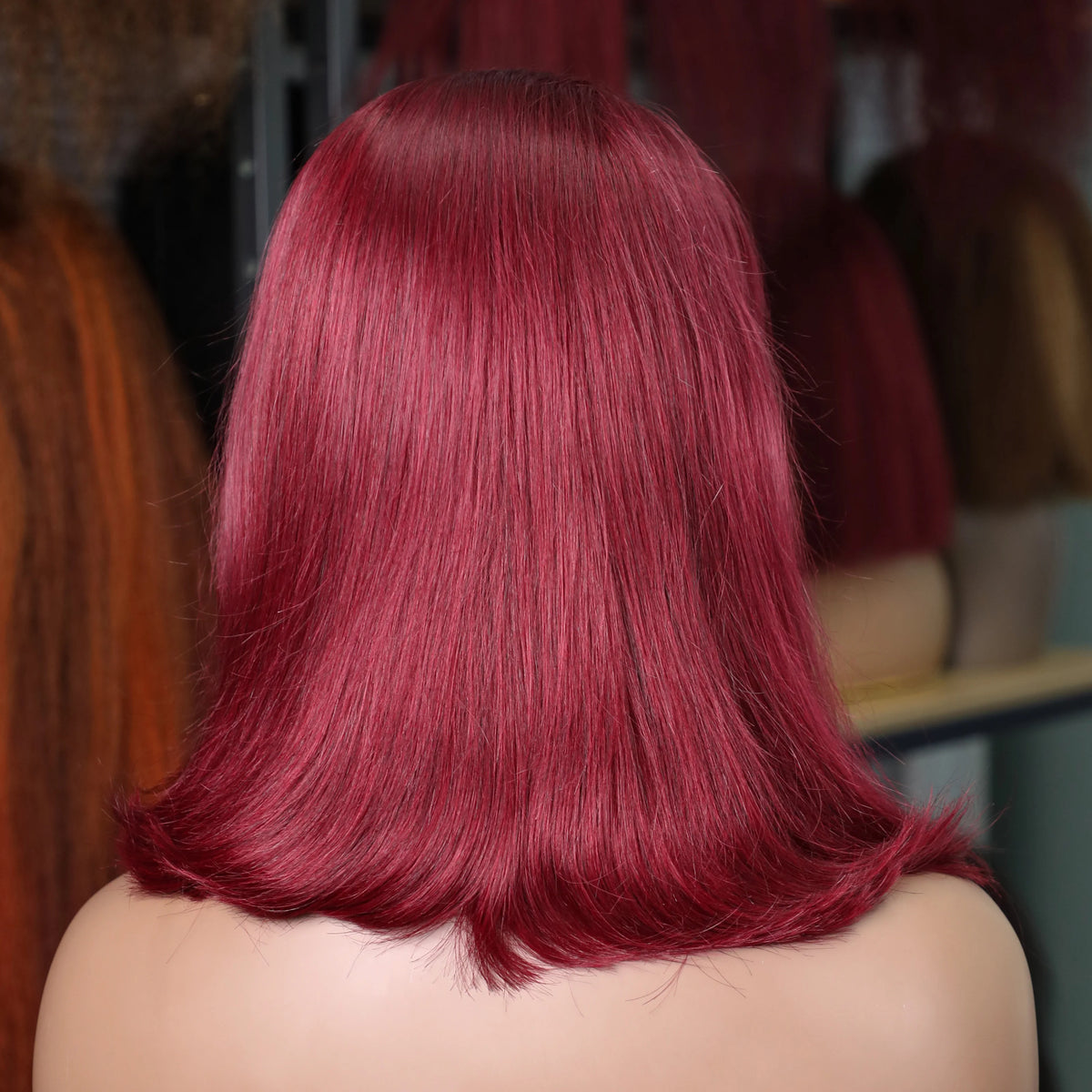 99J Burgundy 13x4 Bob Straight