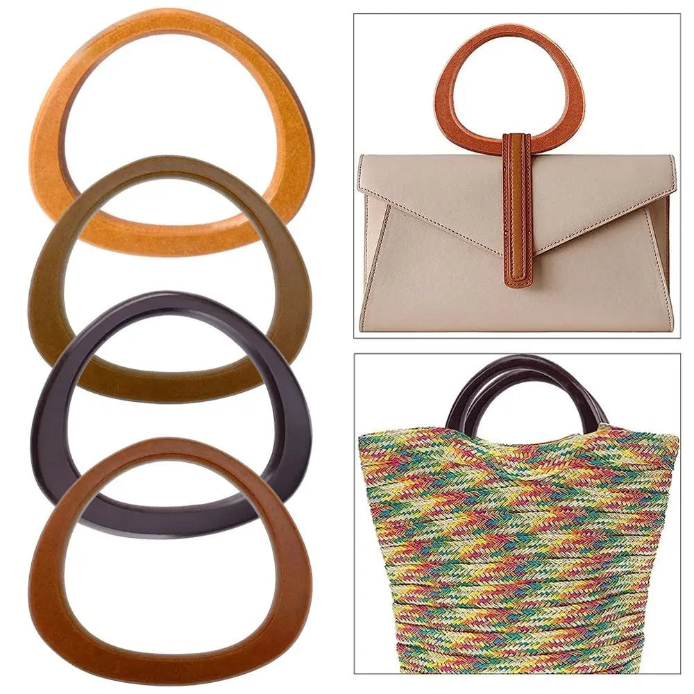 Detachable Wooden Bag Handles