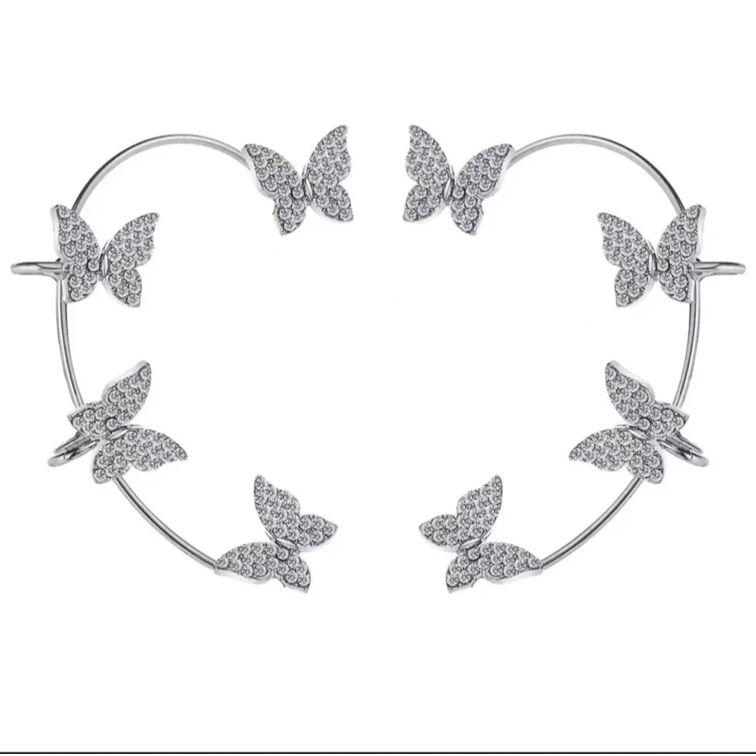 Retro shiny women's earrings