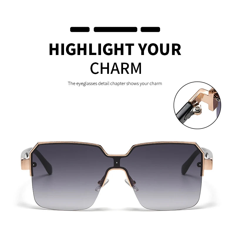 Men Women Frameless Square