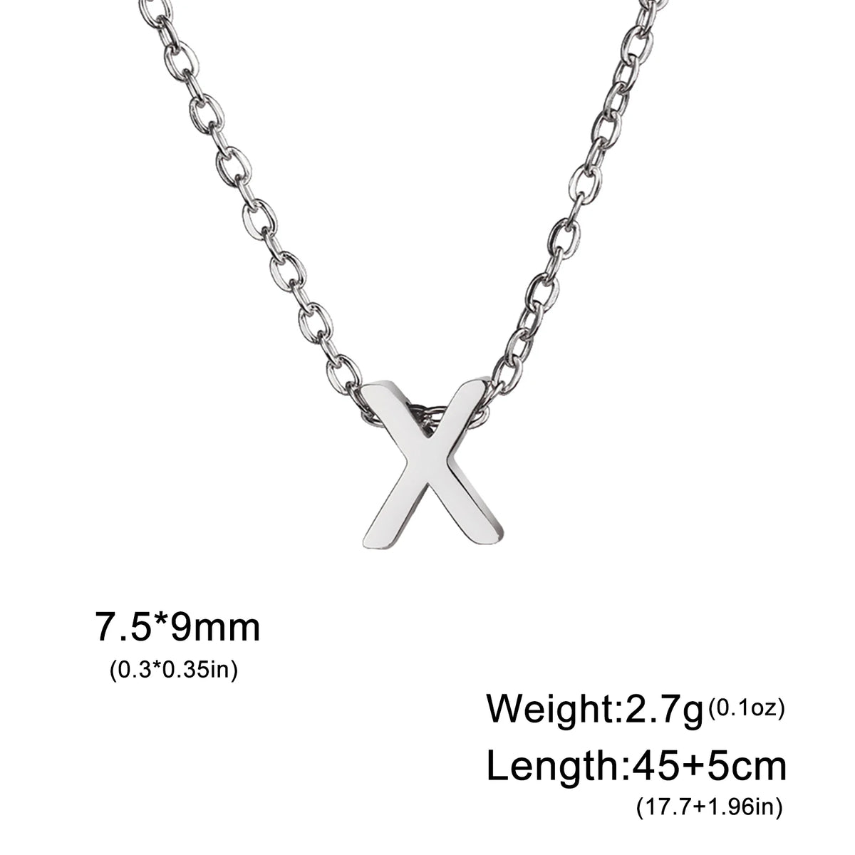 Name Initial Necklace