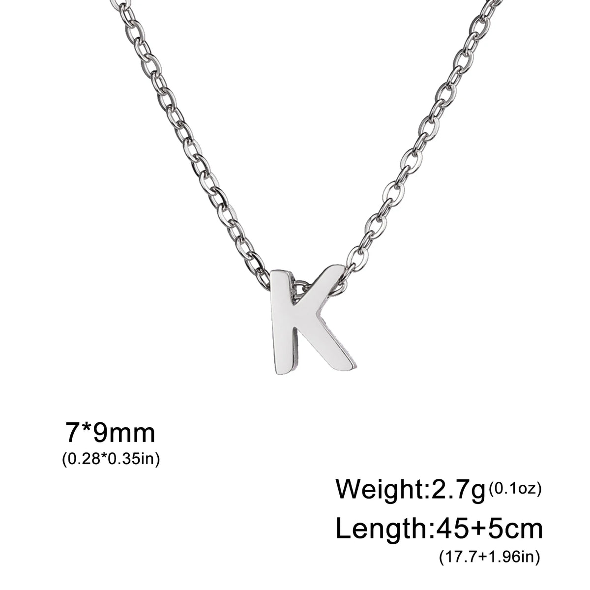 Name Initial Necklace