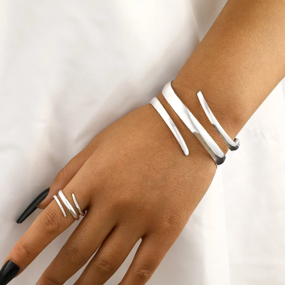 European and American Thick Bracelet Set Gift