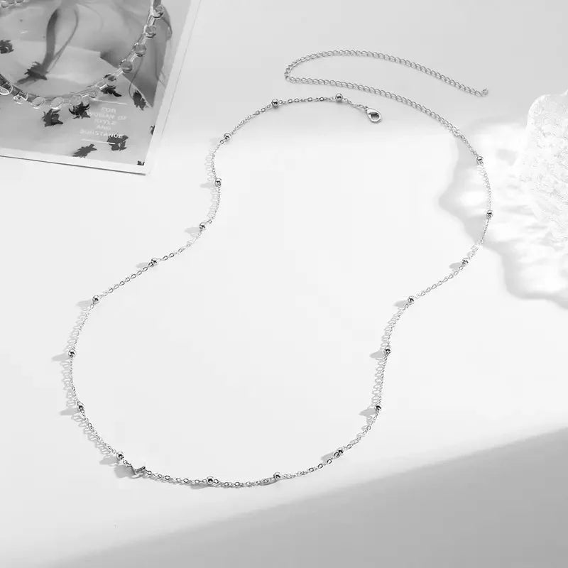 Simple Beaded Belly Chains