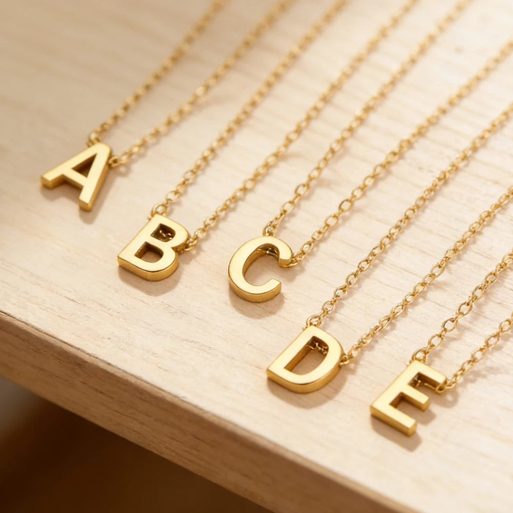 Name Initial Necklace