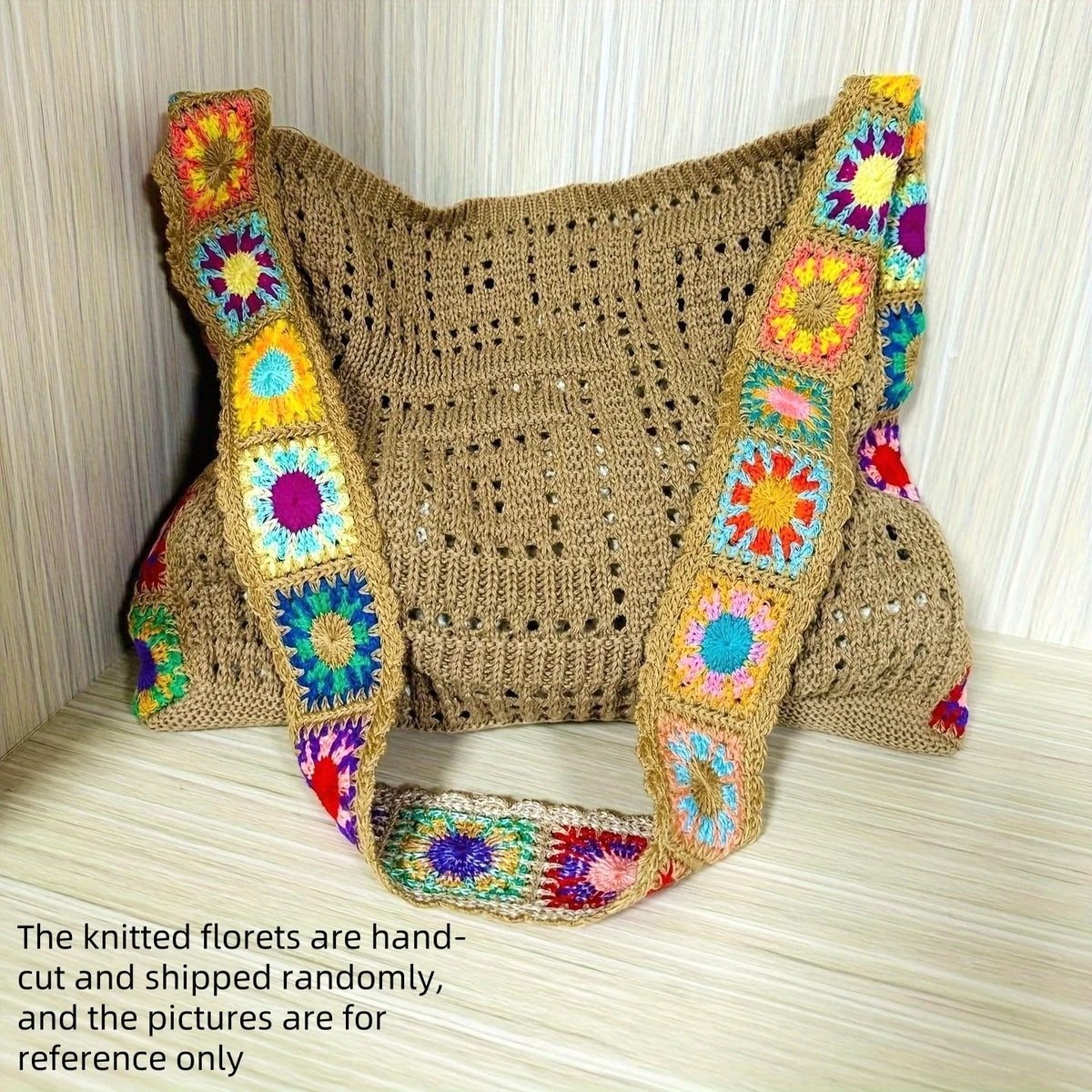 Women Handbag Fashionable Knitted Bags