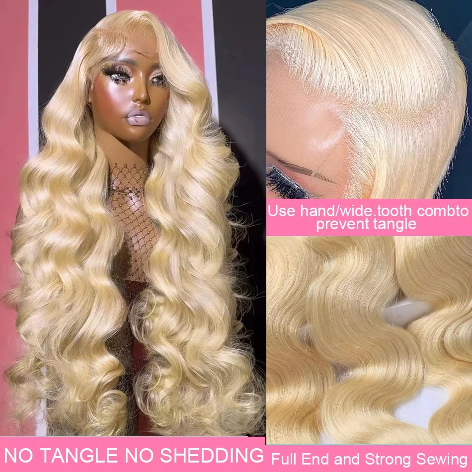 613 Blonde 13x6 HD Lace Frontal Human Hair