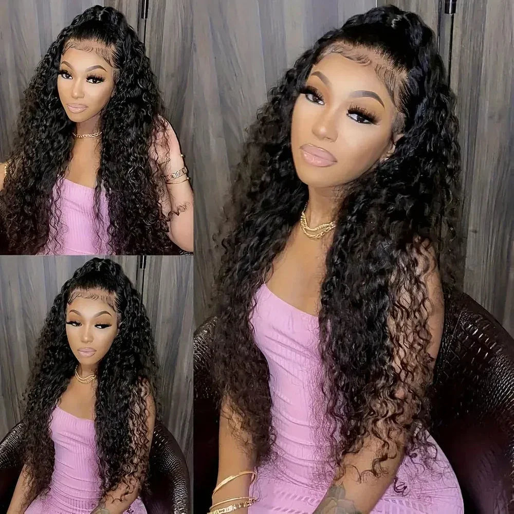 Human Hair Wigs 13x4 Deep Wave