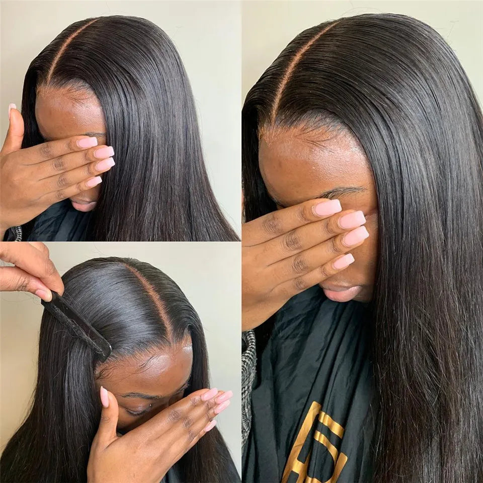 HD Transparent 13x6 Lace Front Human Hair