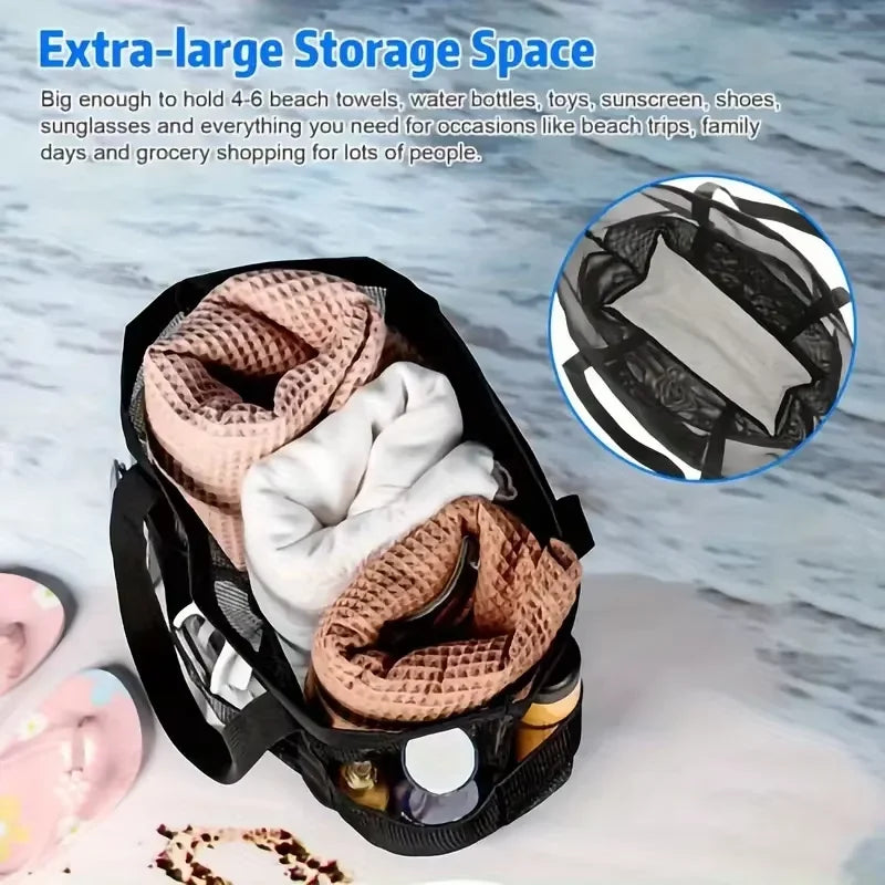Large capacity beach bag
