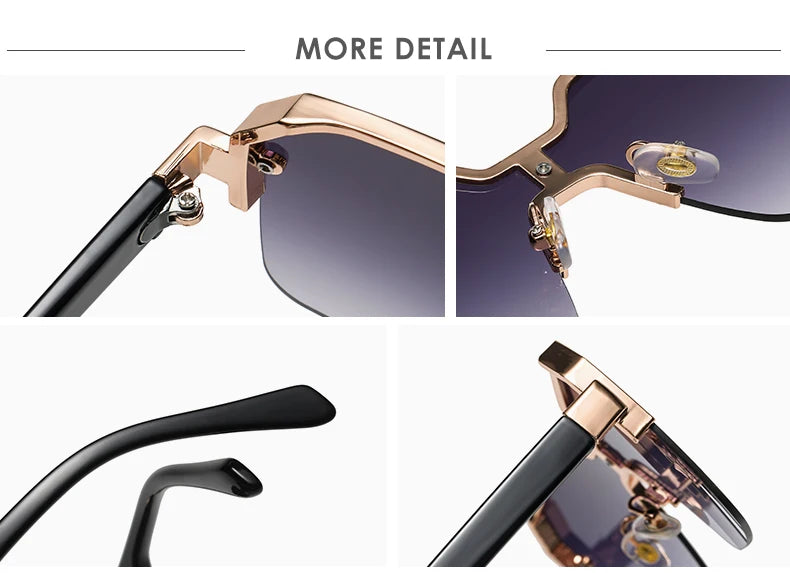 Men Women Frameless Square