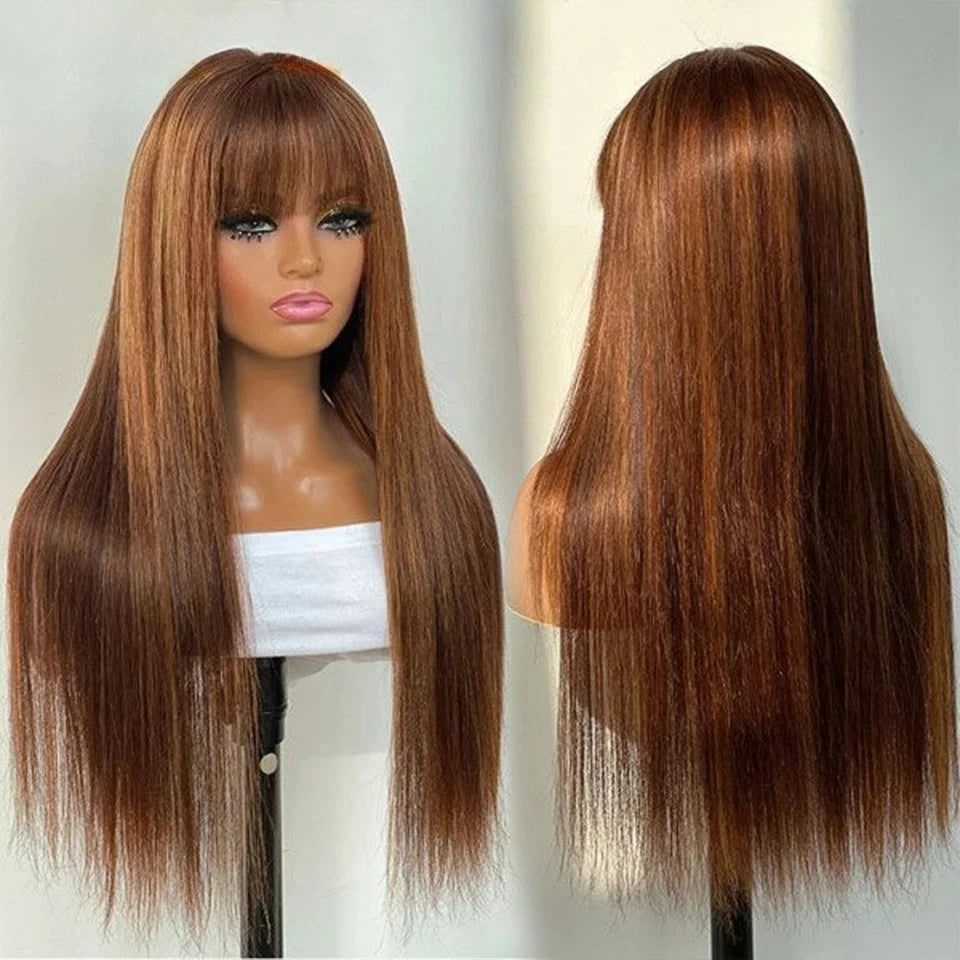 20In Luxury Highlight P4/30/27 100%  Hair Wigs