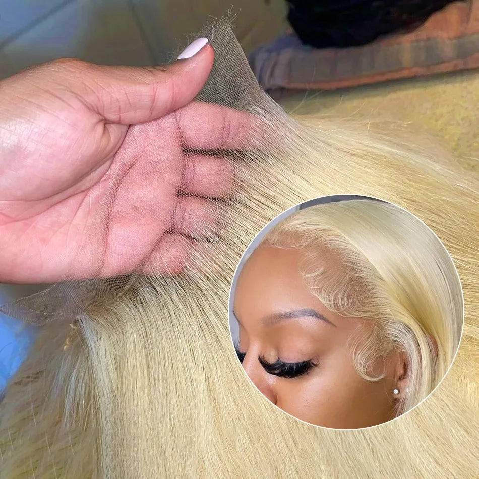 Blonde 613 Hd Lace Frontal Wig