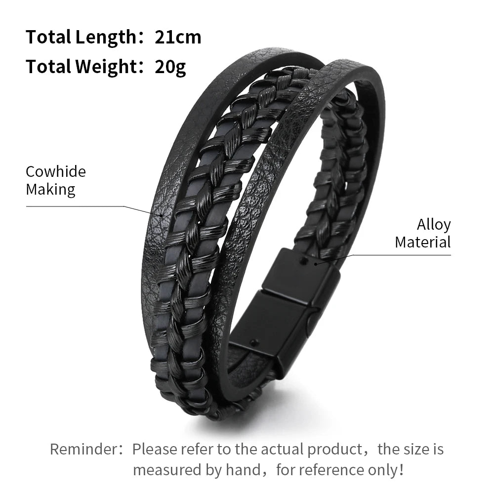 Trendy Leather Bracelets