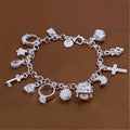 Bracelet European and American Silver Fashion