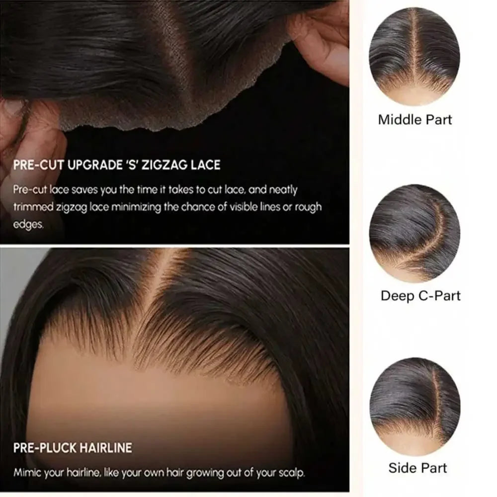 32Inch Straight Human Hair Wigs