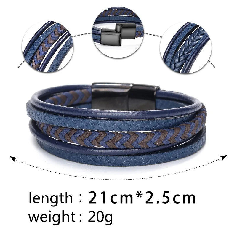 Trendy Leather Bracelets