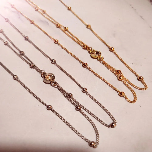 Belly Chain - Dainty CZ Body