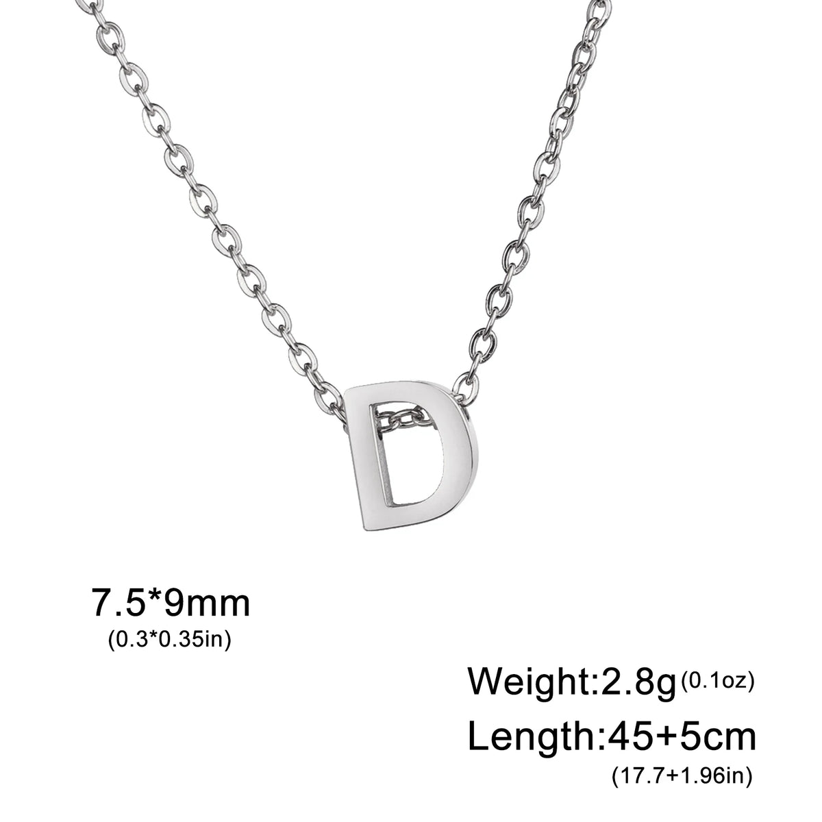 Name Initial Necklace