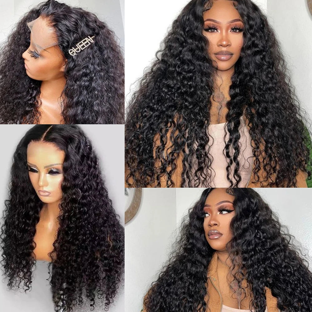 Human Hair Wigs 13x4 Deep Wave