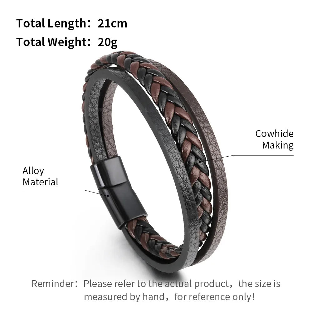 Trendy Leather Bracelets