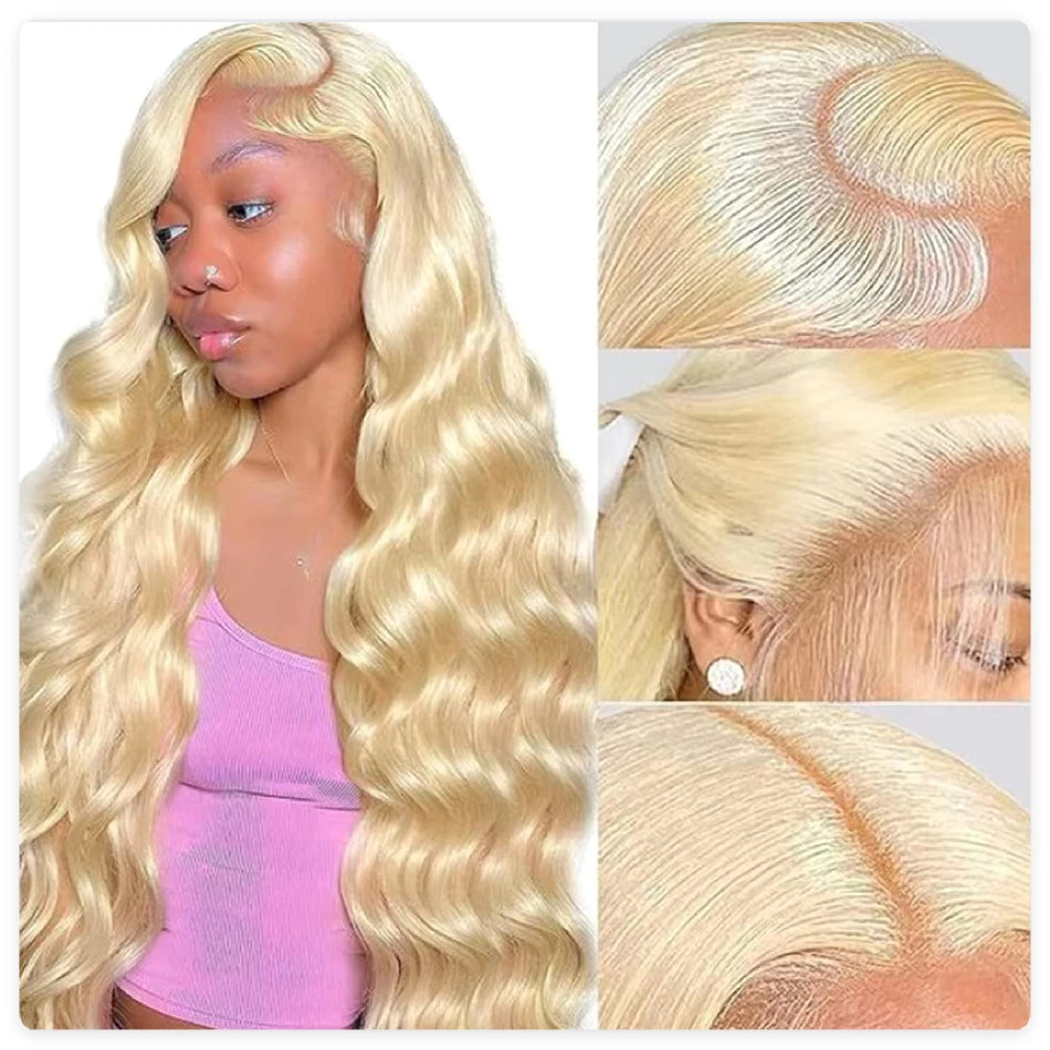 613 Blonde 13x6 HD Lace Frontal Human Hair